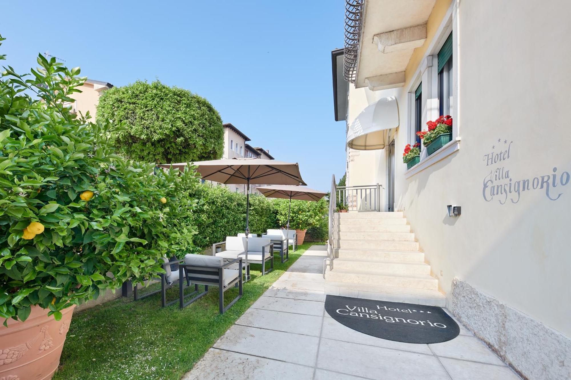 Hotel Villa Cansignorio Lazise Exterior foto
